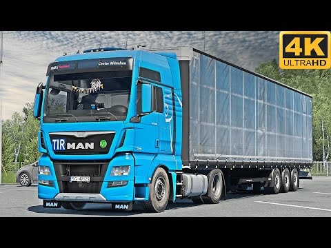 4K | ETS2 1.45 | Promods | Man TGX E6 480 | Zvolen 🇸🇰 󠁧󠁢󠁳󠁣 - Debrecen 🇭🇺