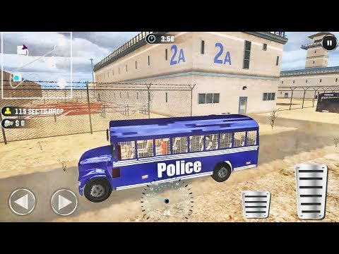 Real Police Bus Transporter Simulator - Police Driver On Duty - Android Gameplay FHD