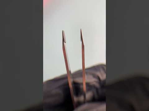 Staleks eyebrow tweezers Expert 11/4 beveled, purple