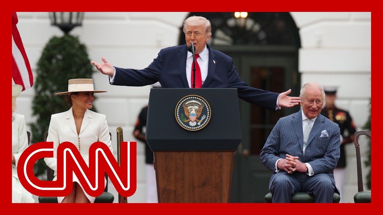 Trump celebrates the royal family and a ‘cute’ King Charles III