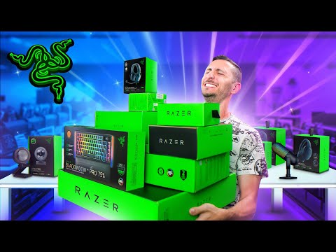 Building the All Razer Immersive Gaming Setup!