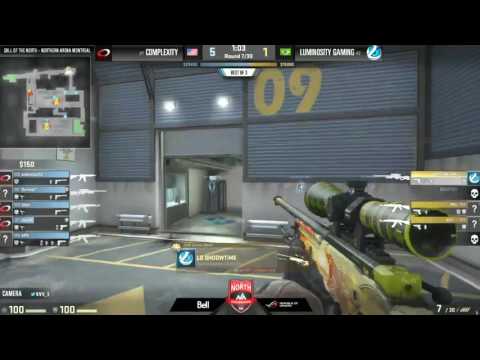 [UKCSGO] 24.10.2016 - coL vs Luminosity @ Call of the North Montreal Qualifier Grand Final Map 2