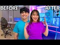 Surprising Zoey With Her Dream Gaming Setup
