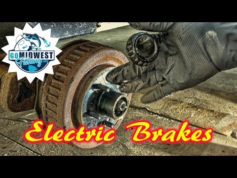 How to repack trailer bearings with electric brakes