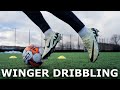 WINGER Dribbling Training 5 Winger Dribbling Drills For Footballers