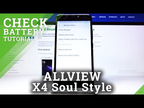 How to Activate Battery Percentage on Allview X4 Soul Style – Checking Battery Level