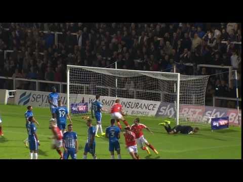Alan Sheehan's wonderful free-kick against Hartlepool