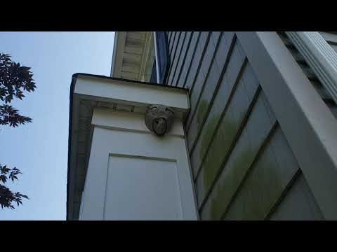 Large Hornets Nest on the Soffit in Manasquan, NJ
