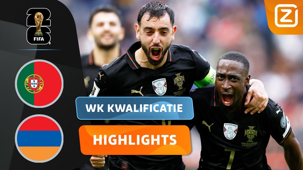 PORTUGAL NAAR HET WK DOOR ABSURDE MONSTERZEGE!! 😍🤯 | Portugal vs Armenië | WK 2026 Kwalificatie