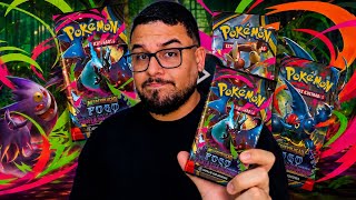 Gastei dinheiro à toa? Abrindo Booster de Pokémon Fogo Fantasmagórico