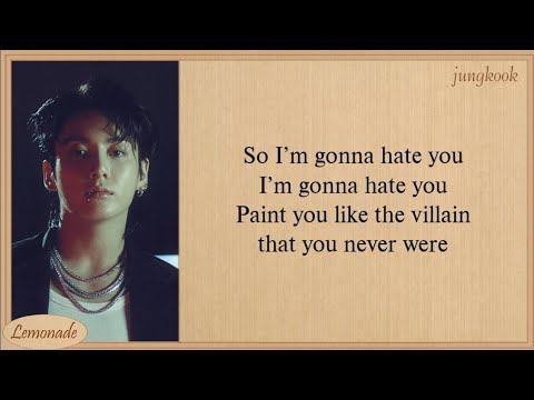 Jungkook Hate You Lyrics