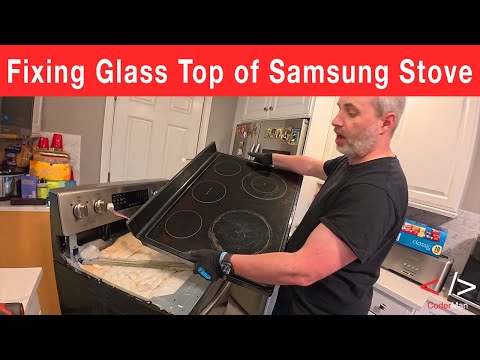 Replace the Glass Top of Your Samsung Electric Range | DIY Tutorial