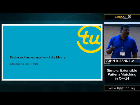 Simple, Extensible Pattern Matching in C++14 - John R. Bandela [ CppCon 2015 ]