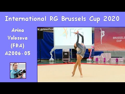 Arina Volosova (FRA) - A2006 05 - RG Brussels Cup 2020