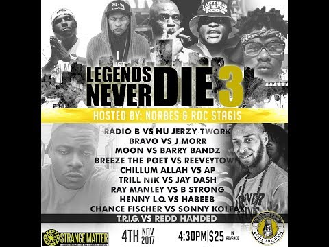 Redd Handed vs T.R.I.G - SouthPaw Battle Coalition - Legends Never Die 3