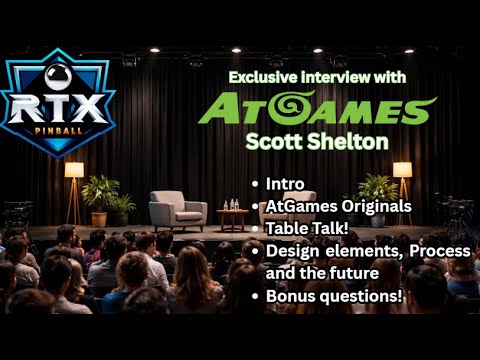 AtGames Interview with Scott Shelton - Pinball Post Exclusive
