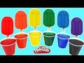 Play Doh Rainbow Popsicles Ice Cream