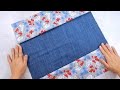 DIY Daily Tote Bag, very easy making. How to make a Tote bag with Lining