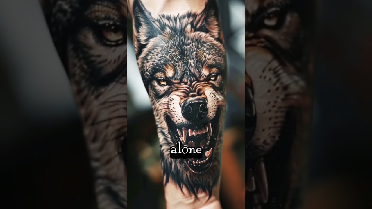 Wolf 🐺 meaning tattoo '#jaearttattoostudio #tattoomeaning #tattoodesign #tattooideas #reelsfypシ #jae
