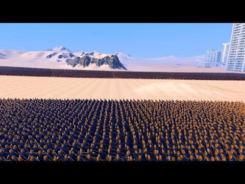 40K ARCHERS vs 2500 GOLDEN KNIGHTS