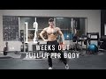 TSANGER FULL UPPER DAY & POSING | 12 WEEKS OUT