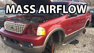 DIY How to Remove Replace Mass Air Flow (2004-2011 Ford Explorer Ranger)