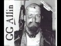 GG Allin Young Little Meat