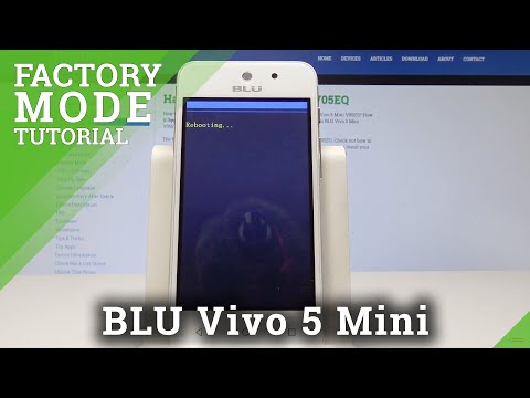 How to Enter Factory Mode on BLU Vivo 5 Mini - Hardware Test Menu