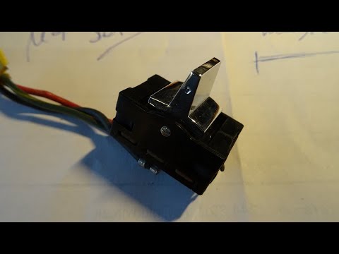 1975 Continental Mark IV   renovating the antenna switch