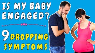 9 Baby Dropping Symptoms - What does it FEEL and LOOK like when baby drops?