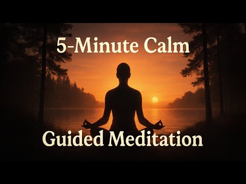 Find Your Calm: 5-Minute Guided Meditation for Deep Body Awareness & Relaxation