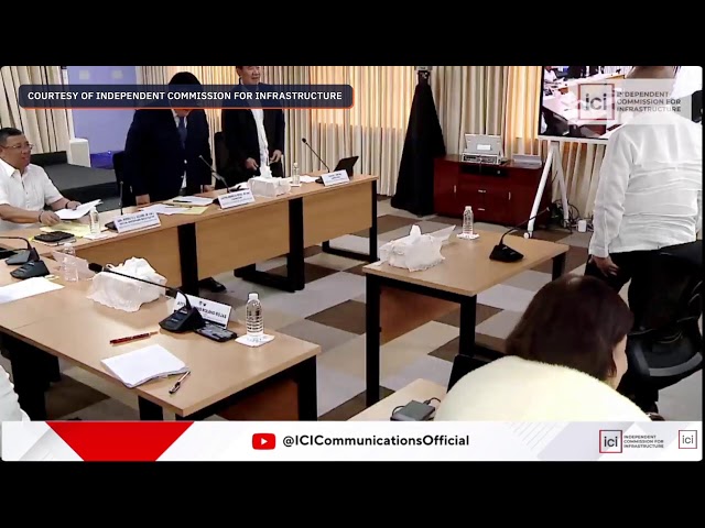  ICI holds hearing on flood control mess