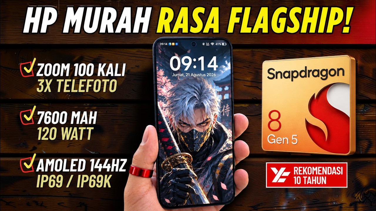 BERBURU 5 HP MURAH RASA FLAGSHIP - AGUSTUS 2026! 🤤