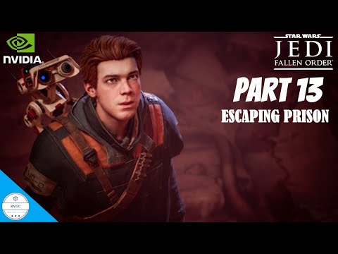 STAR WARS Jedi Fallen Order Escaping Underground Jail | Gameplay Episode 13 | ENGLISH
