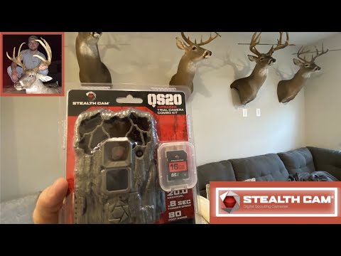 Stealth Cam QS20 Unboxing and Setup