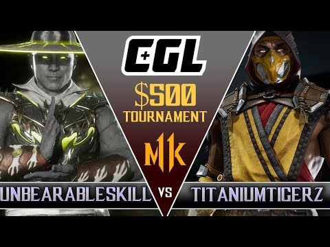 MK11 - TitaniumTigerzz vs Unbearableskill - CGL TOURNAMENT 1