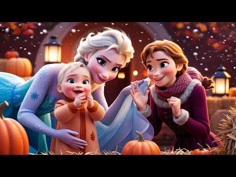 A Frozen Thanksgiving 🦃❄️ | Elsa & Baby Celebrate Gratitude | Halon Elsa