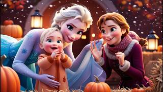 A Frozen Thanksgiving 🦃❄️ | Elsa & Baby Celebrate Gratitude | Halon Elsa gameplay video by clotecy, 2:33 duration