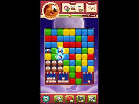 Toon Blast Level 2081 - NO BOOSTERS 🐻🐺🐱 | SKILLGAMING ✔️