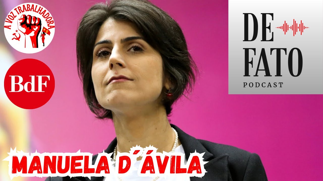 MANUELA D'ÁVILA no DE FATO da Brasil ao Vivo