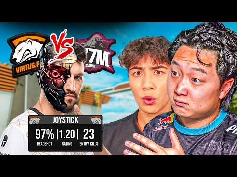 Fett and Spoit React to PERFECT AIM Russian Pros (JoyStiCK) | VIRTUS PRO vs W7M | R6 Montreal Major