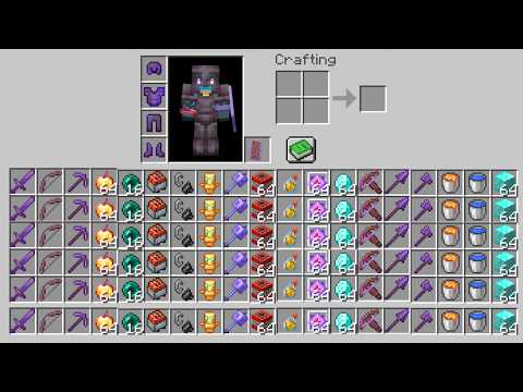 J'ai Fini Minecraft avec L'Inventaire INFINI..