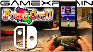 Playing Punch-Out!! Arcade-style in Vertical Mode (Nintendo Switch - Arcade Archives)