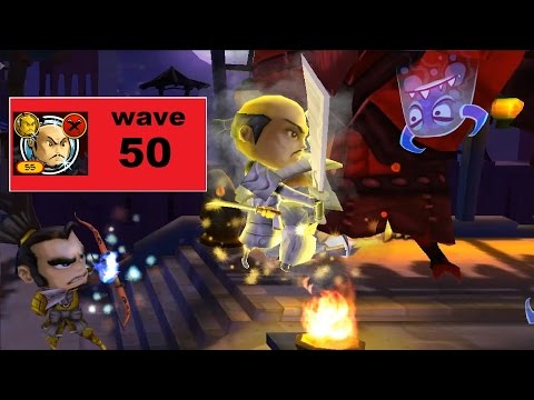 Samurai vs Zombies Defense 2 - Wave 50 vs Max NOBUNAGA