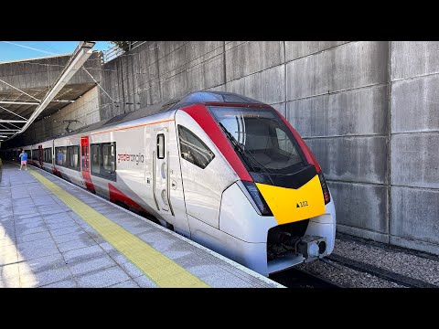 Stansted Express - Liverpool Street to Stanstad Airport, passenger view
