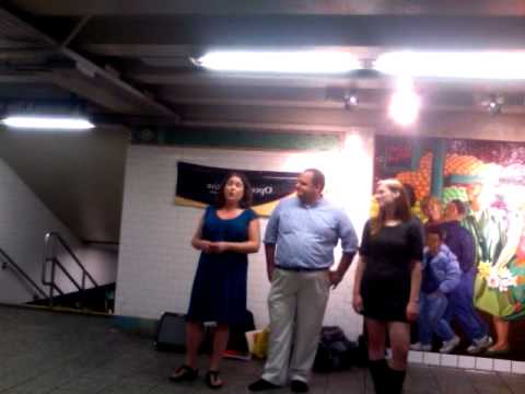 Opera Collective Performing in NYC Subway