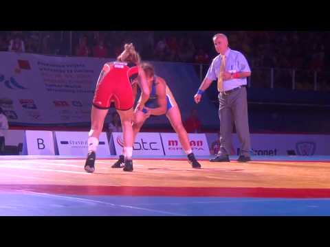 JR World WFS - 51kg finals - Malysheva (RUS) dec. Denes (HUN)