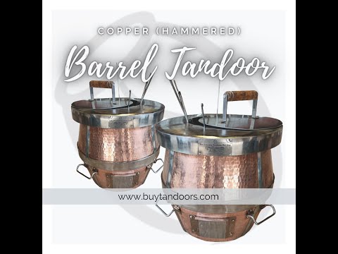 Round Copper Home Tandoor Charcoal Tandoor, Capacity: 6 Roti