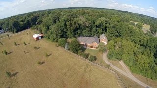 preview picture of video 'CUSTOM 4Bdrm BRICK RANCH Nestled Among 9.39 ACRES'