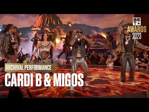 Cardi B & Migos Owned The Stage In This Major Throwback Performance, Okkkkurrrr! 🔥 | BET Awards '23